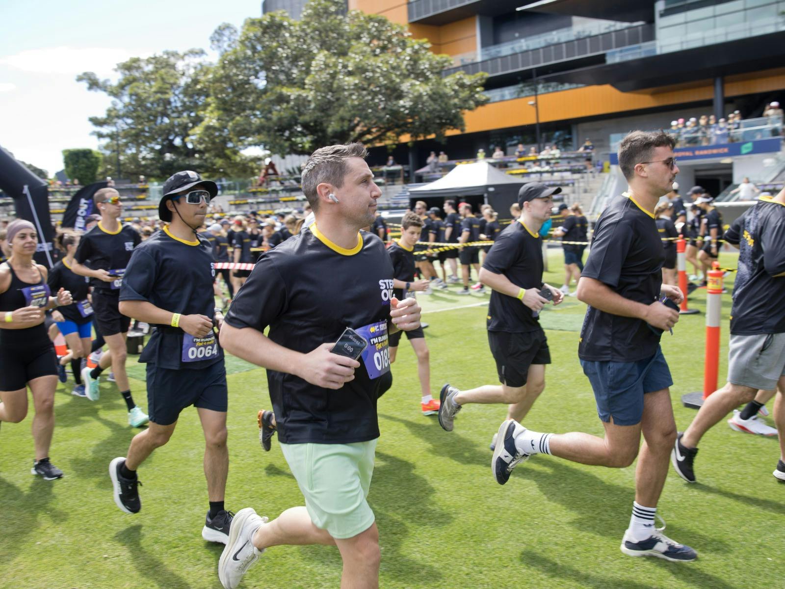 Runners at Royal Randwick Racecourse for Step Out for Cancer