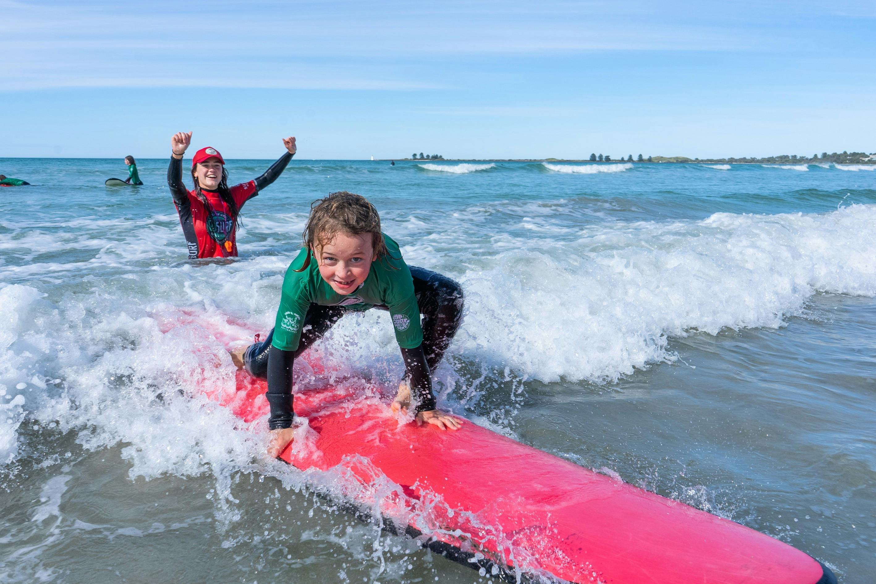 Beginners Surf Lesson Warrnambool and Port Fairy