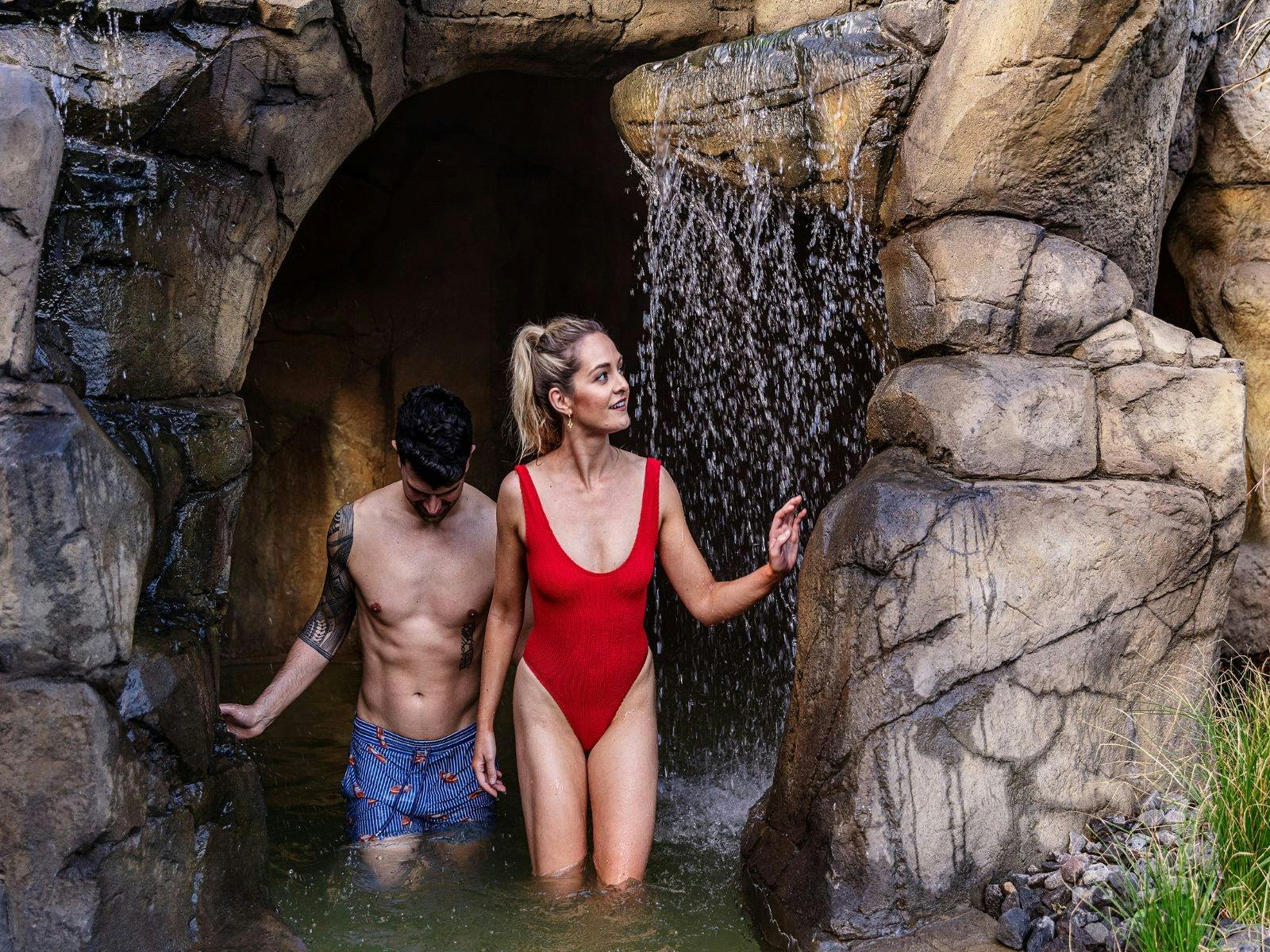 After a morning of exploring the coast relax in the Geothermal Cave