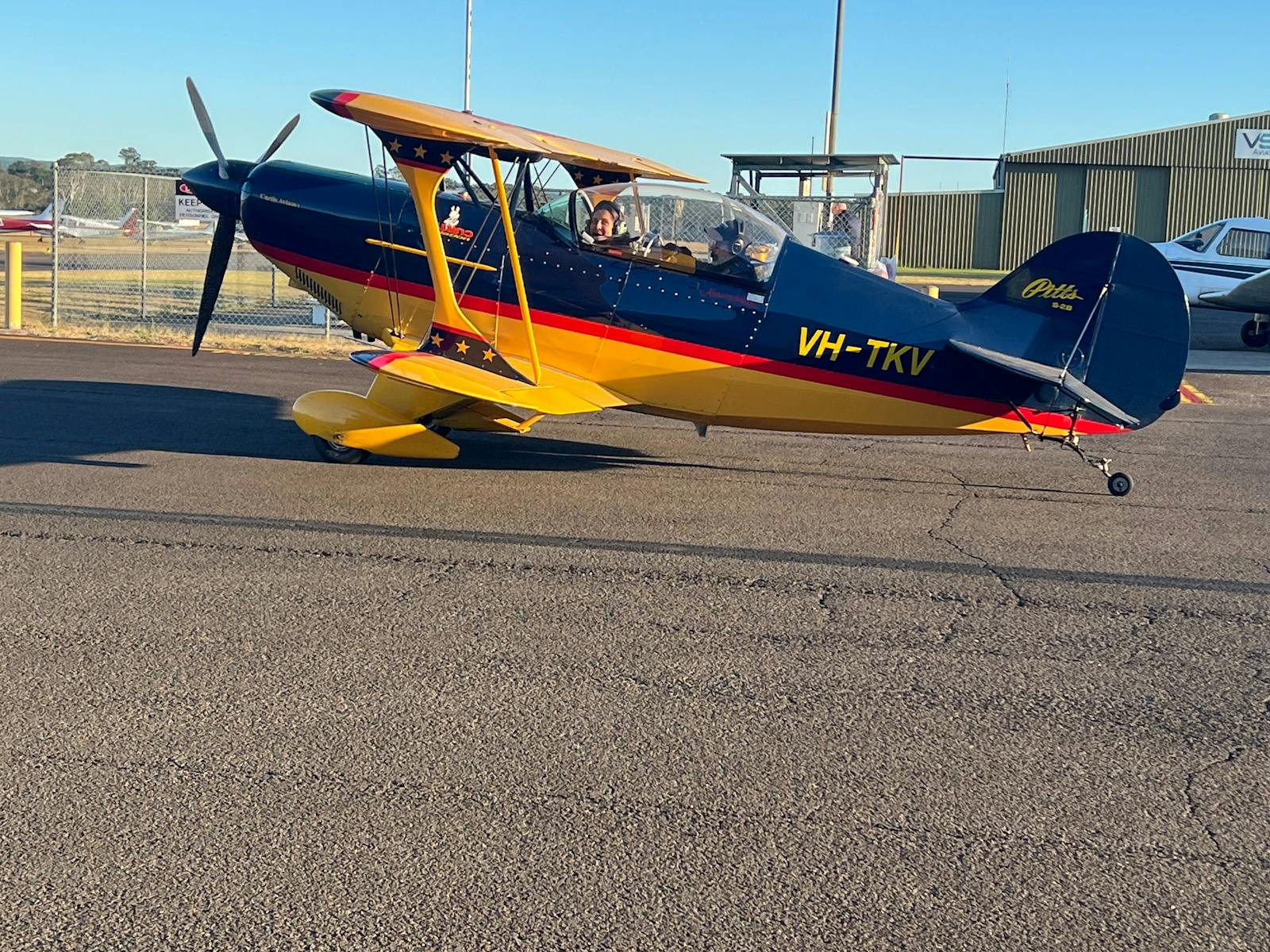 Preparing to taxi out
