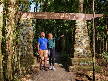 Guests in Lamington National Park Guests in Lamington National Park