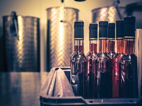 Bottling at Firescreek Winery