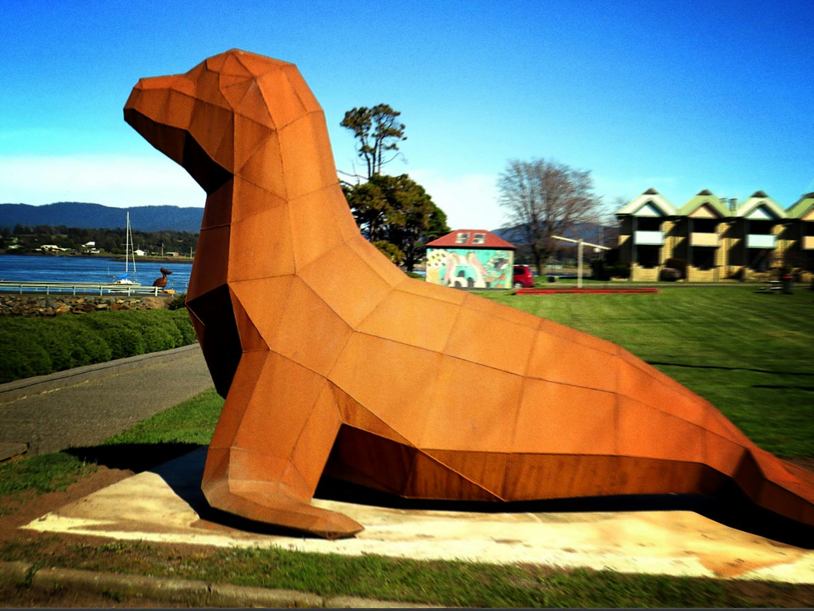 Visit Northern Tasmania Steel Seal