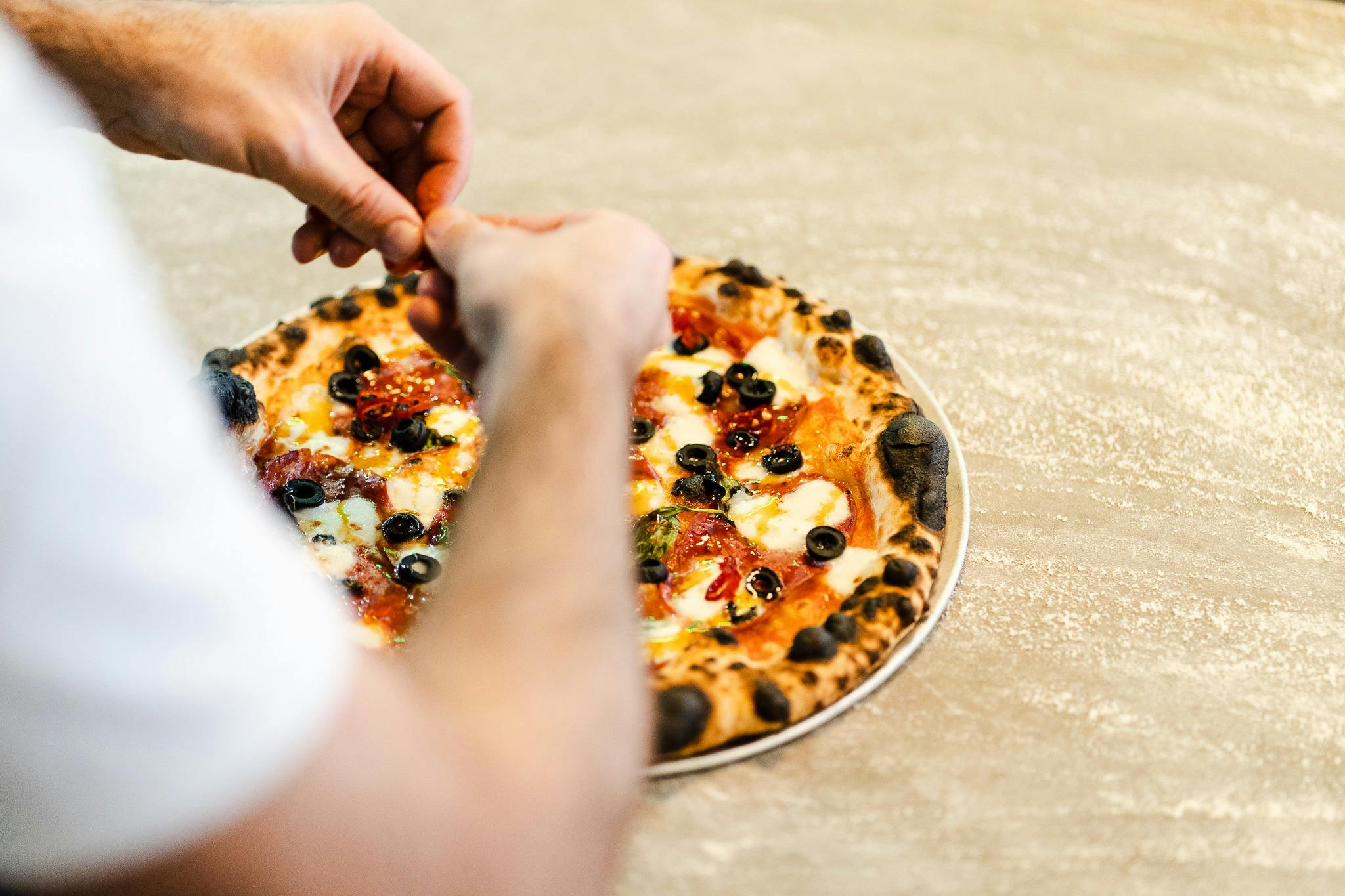 sopressata pizza