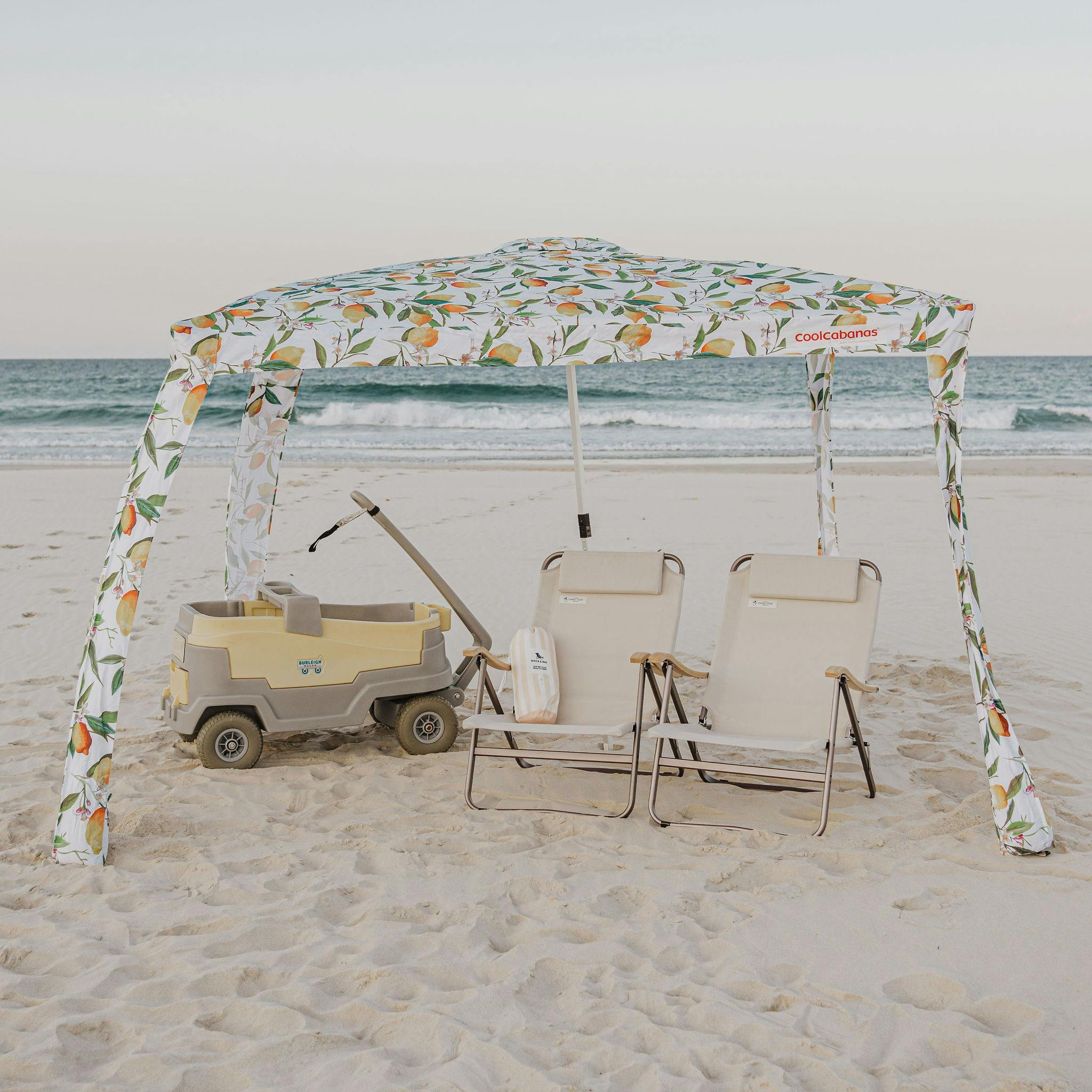 Beach Cabana and chairs