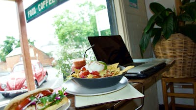 Trader & Co offers specialty Six 8 Coffee & authentic, seasonal food & select must-have offerings.