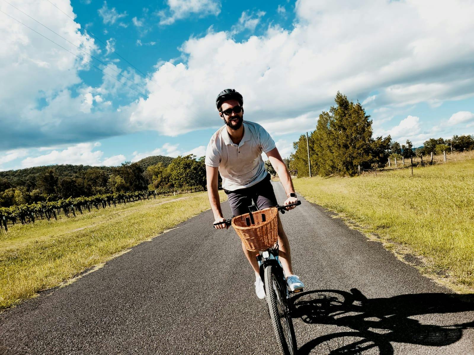 You set the pace on an e-bike