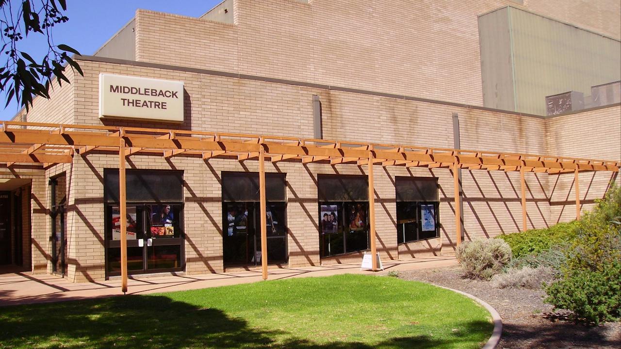 Middleback Arts Centre forecourt