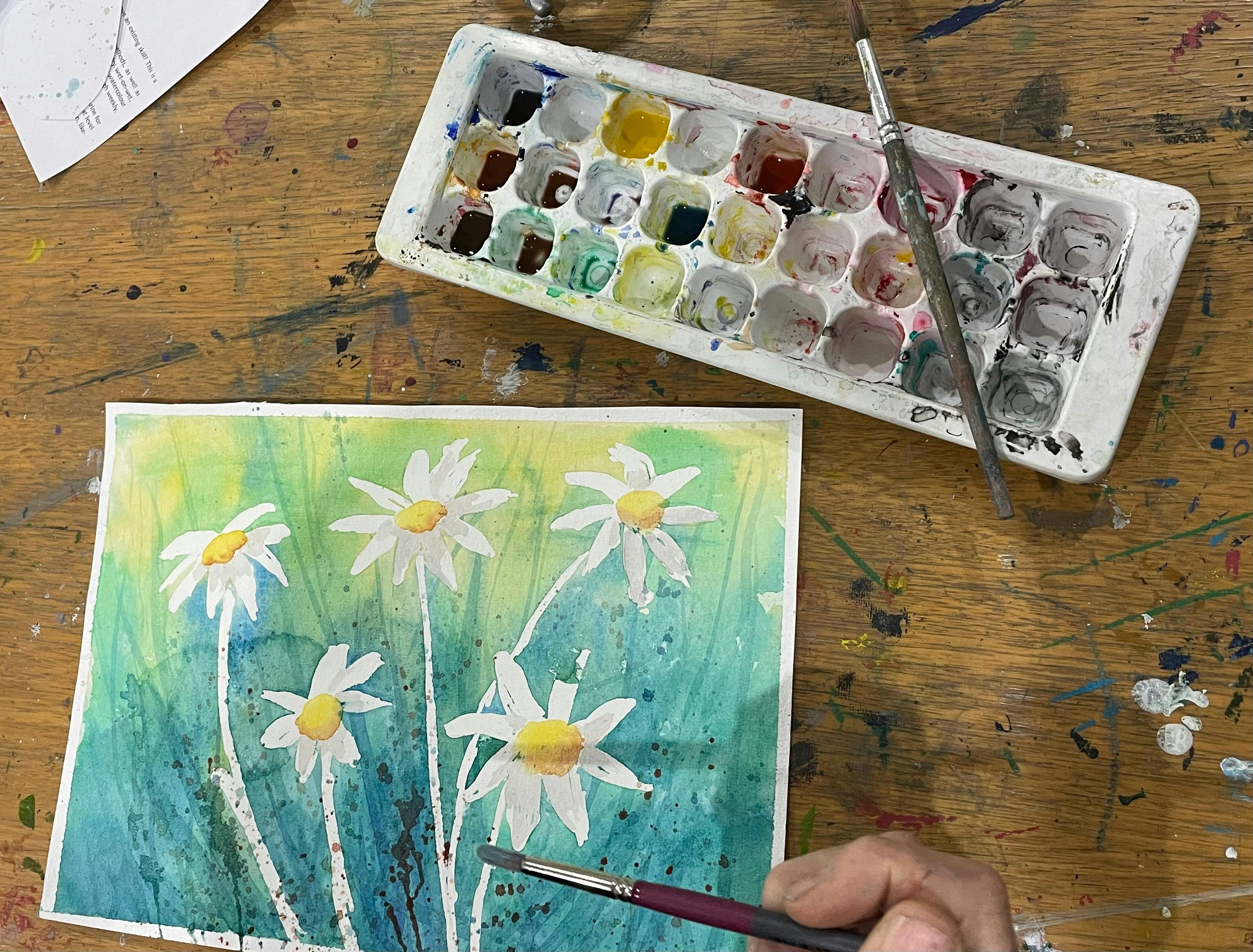 Learn a new skill from professional artists