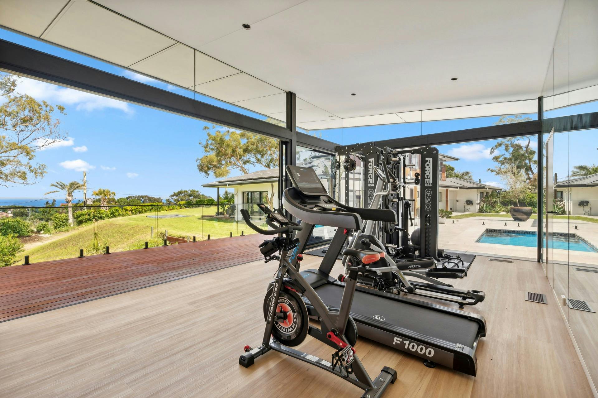Gym & Private Studio Ocean View