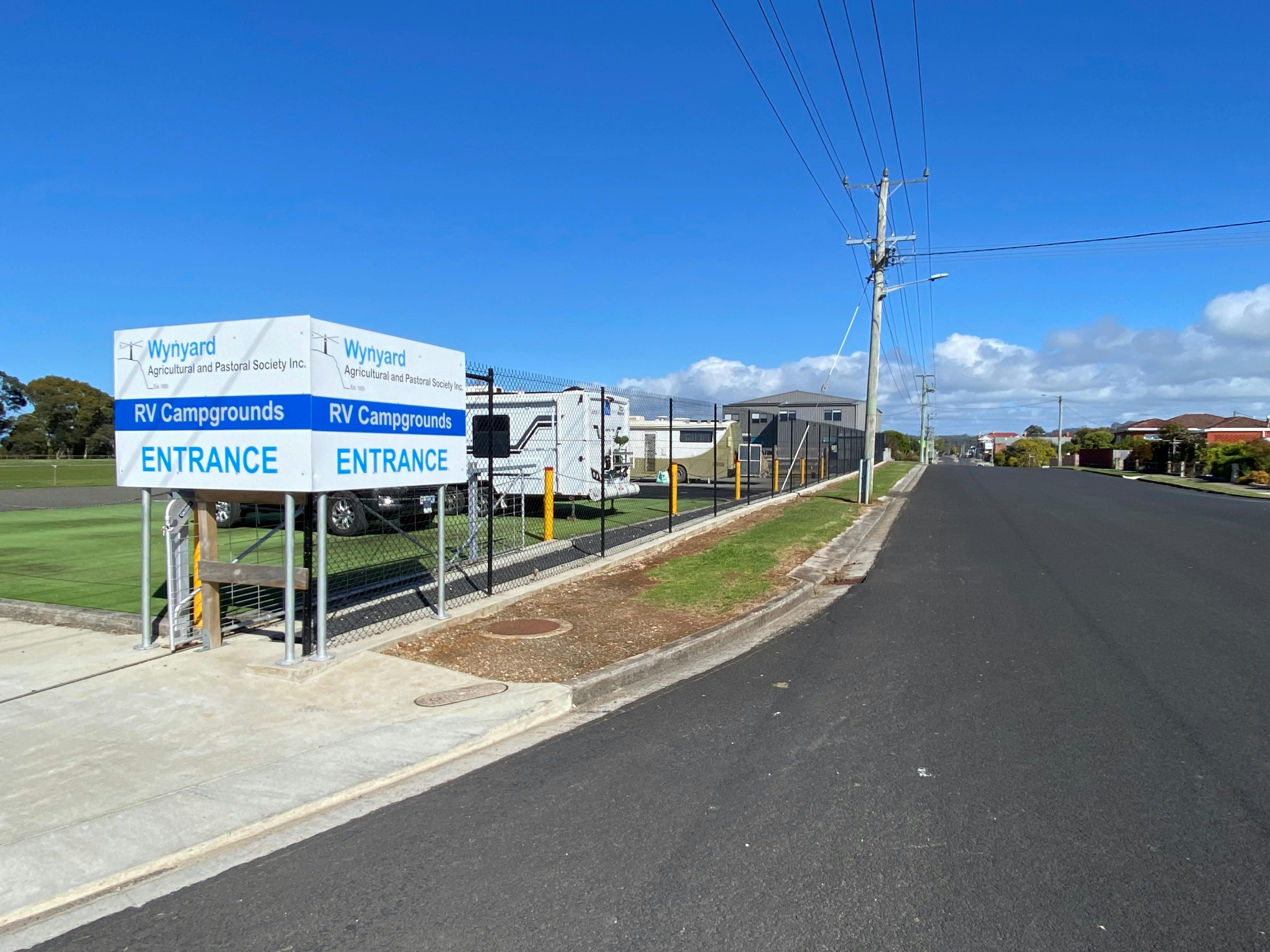 Wynyard Showgrounds RV Camping