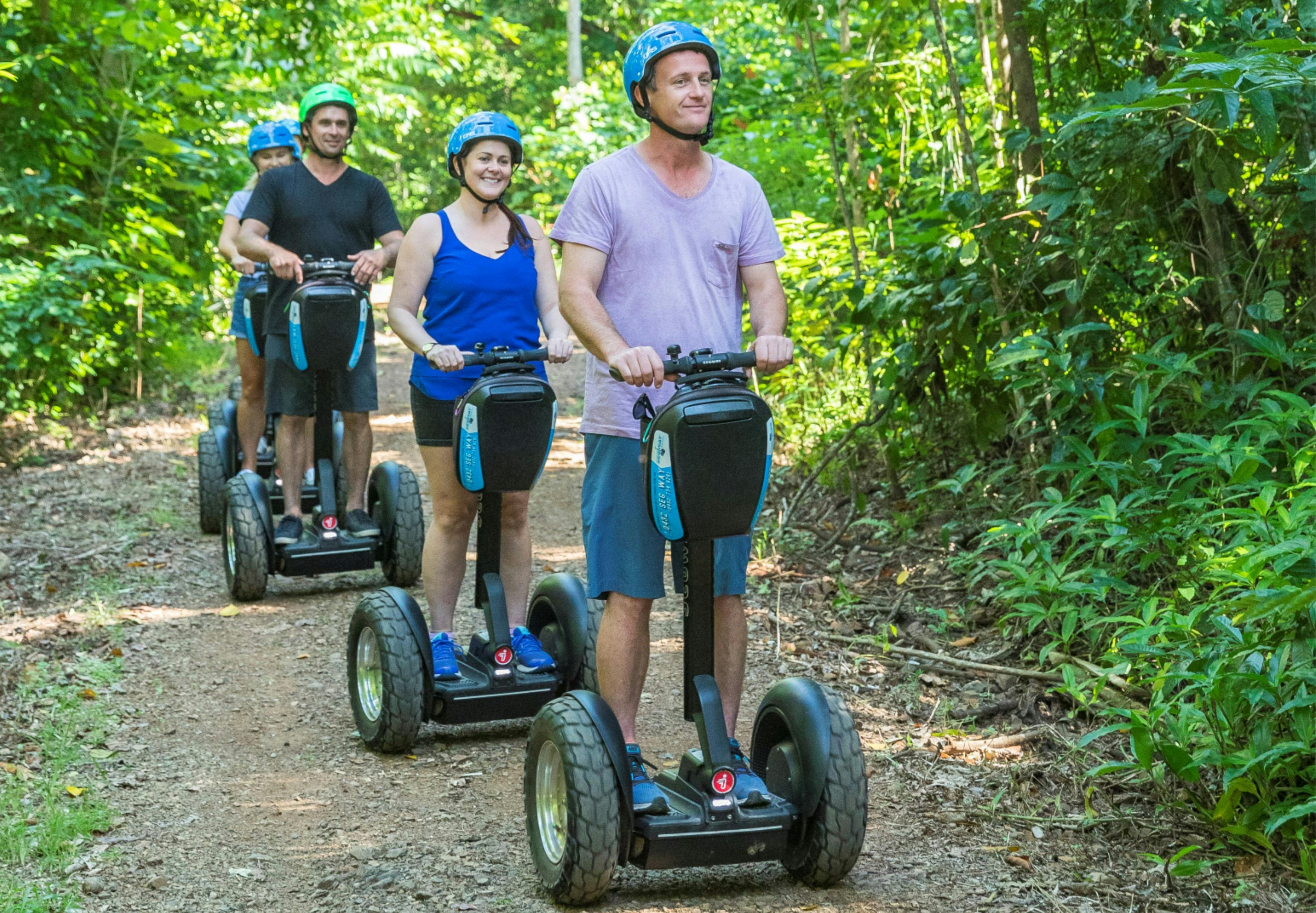 Fun small group Segway Tours in the Conway National Park, Airlie Beach, Whitsundays