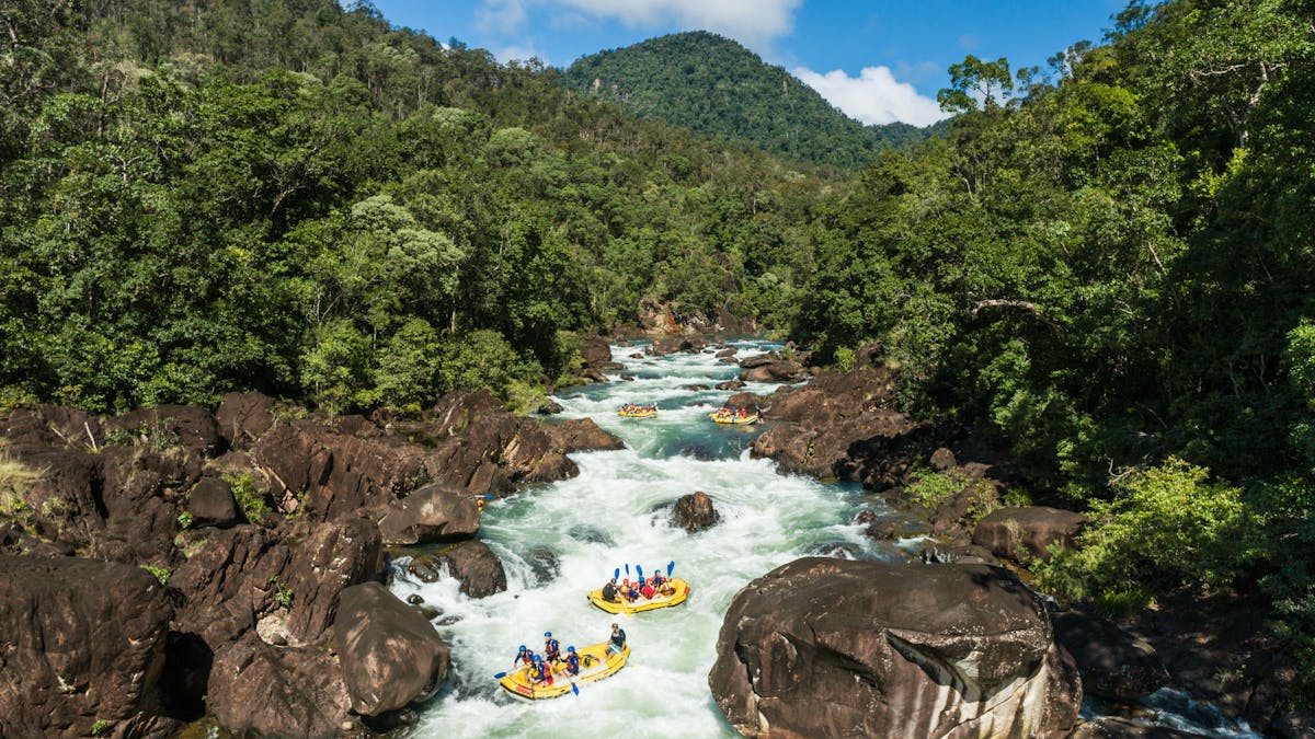 White Water Rafting on the Tully River - The Tour Specialists