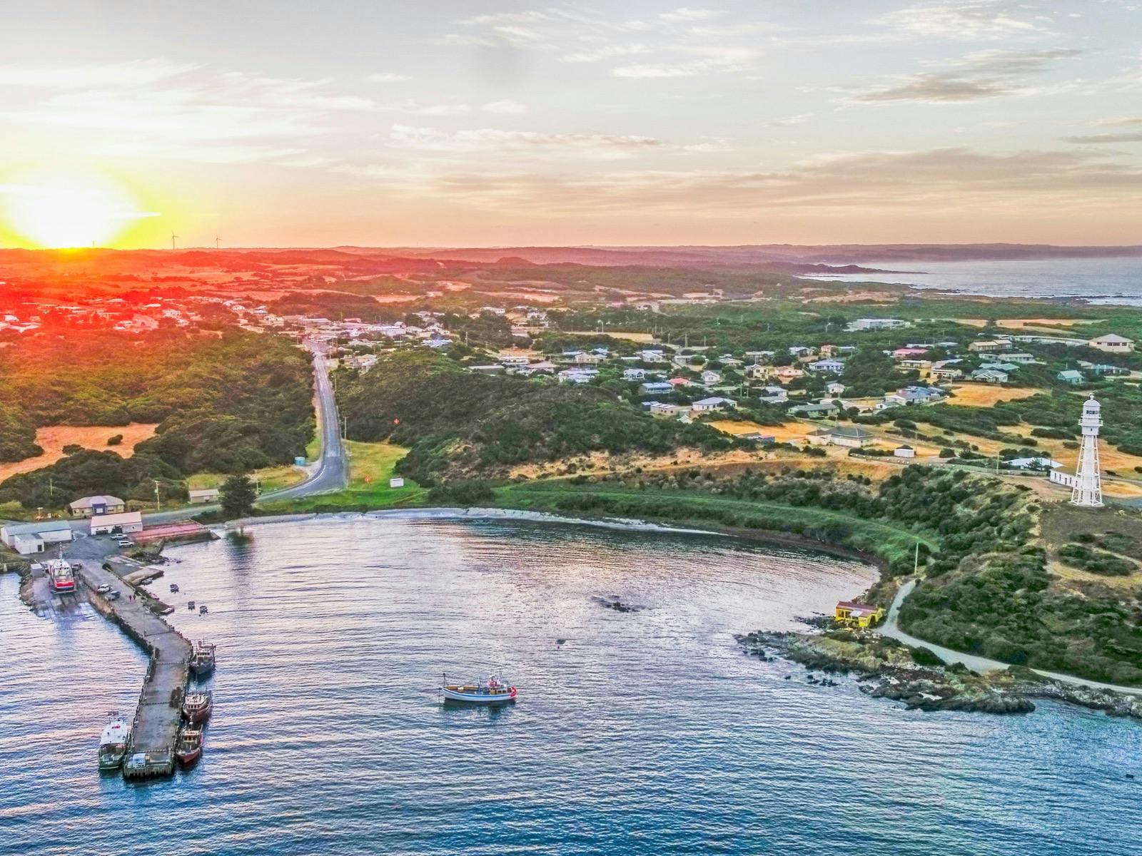 Currie Harbour, King Island