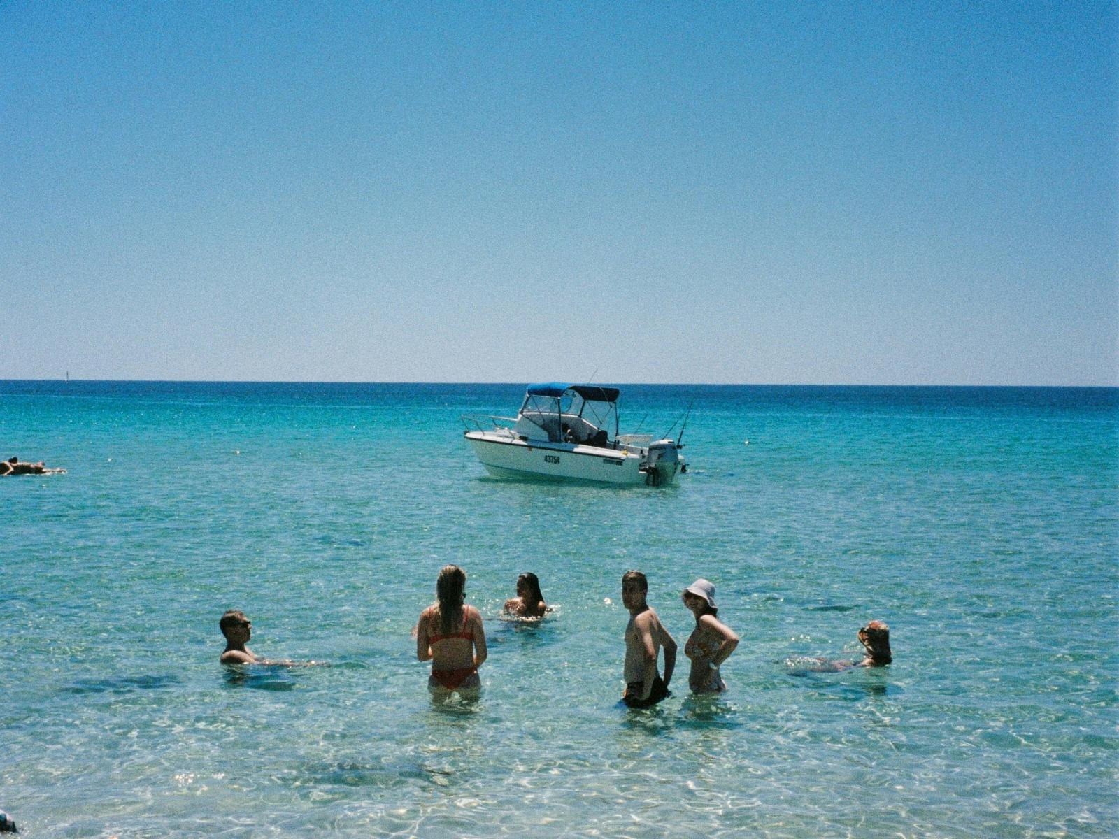 Hanging out in the ocean