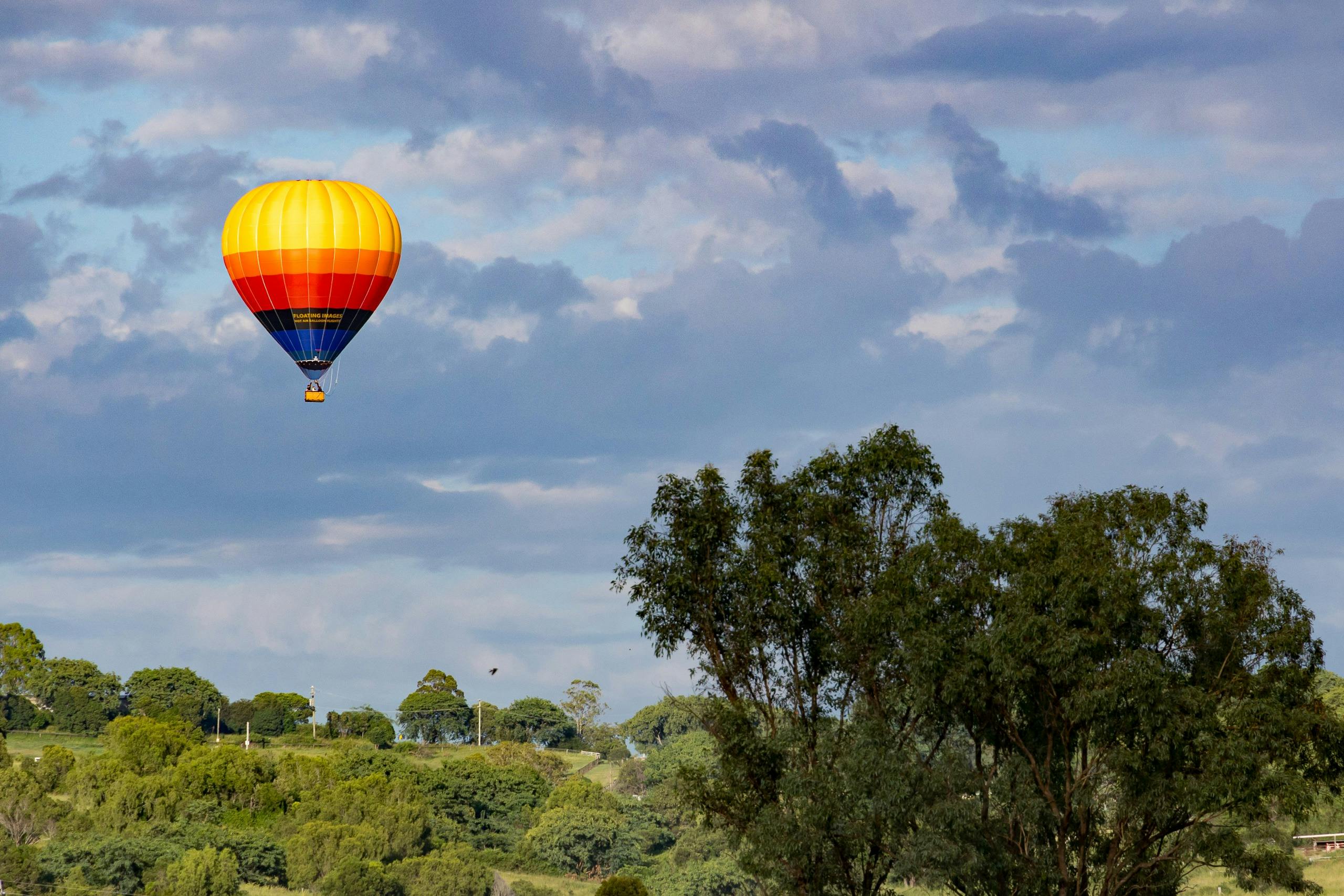 Greater Brisbane Scenic Hot Air Balloon Flight for 2 People, 1 Hour Flight & Breakfast