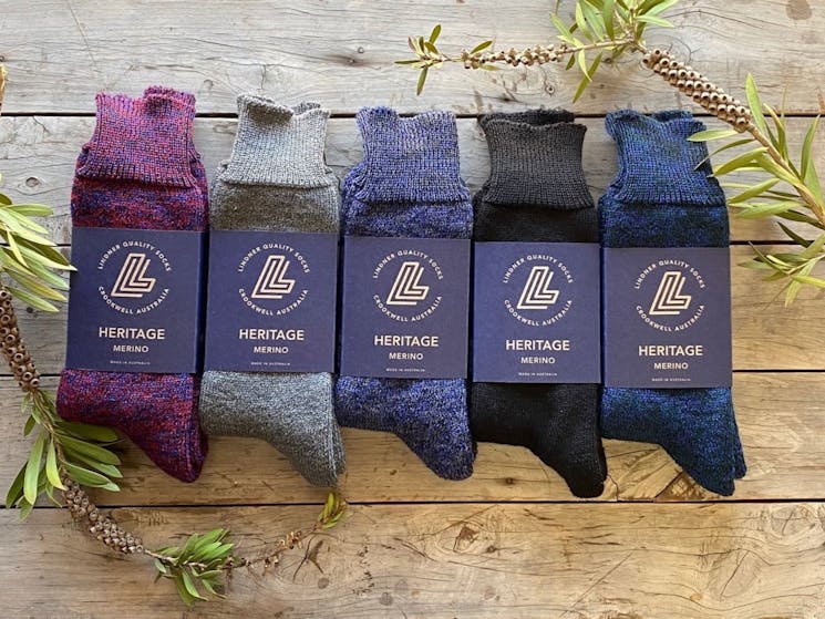 The Lindner Sock Shop sells a range of socks for all occasions.