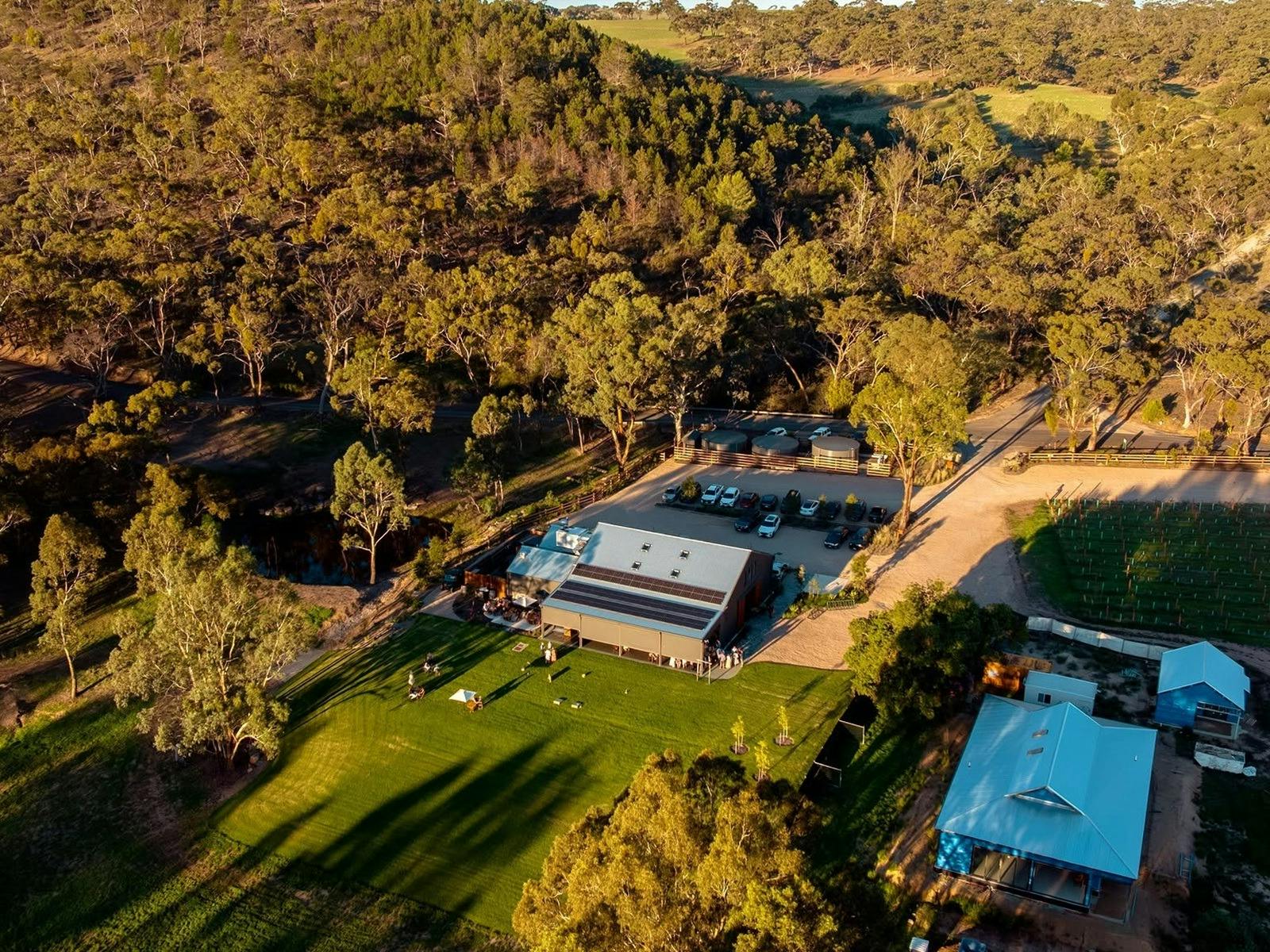 Skillogalee Estate Drone