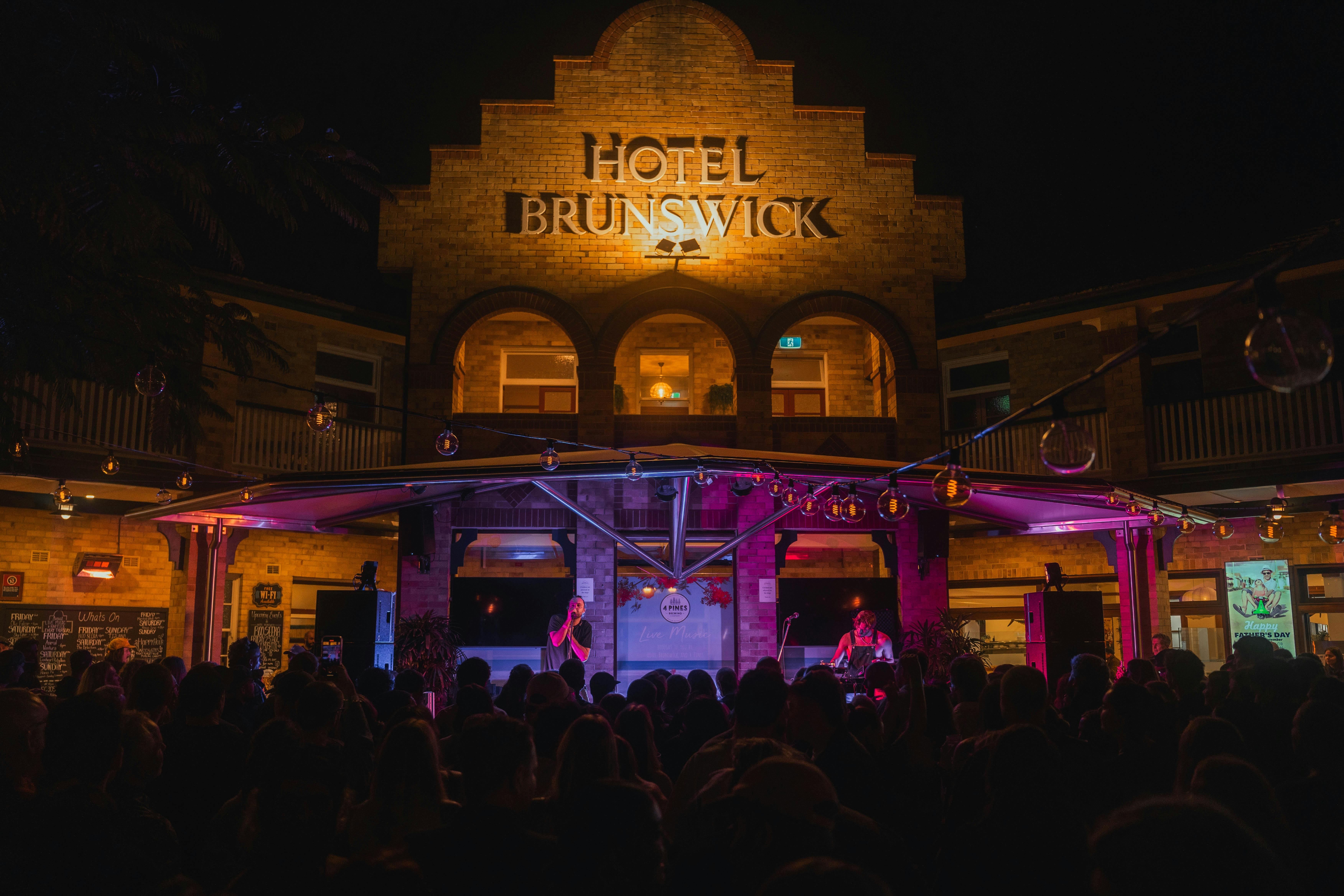 Gig at Hotel Brunswick