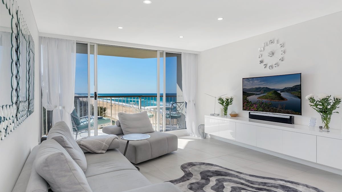 Beach view unit