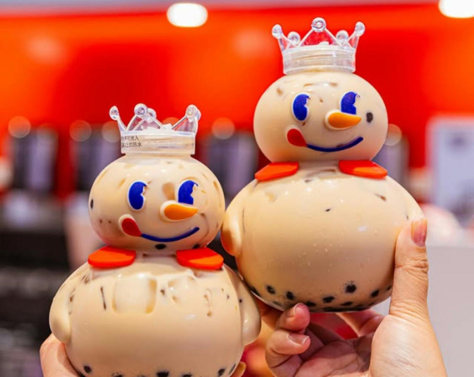 Mixue冰淇淋和茶