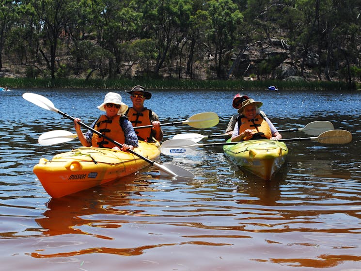 Southern Cross Kayaking Ganguddy-Dunns Swamp Guided kayak tour