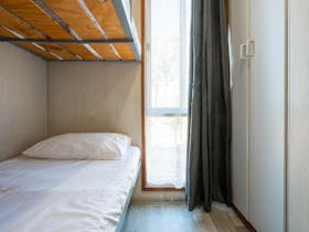 Bunk bed room inside an Ensuite Cabin