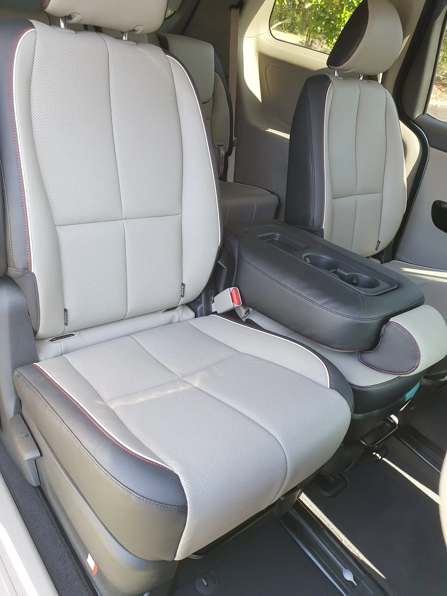 Comfortable leather seats