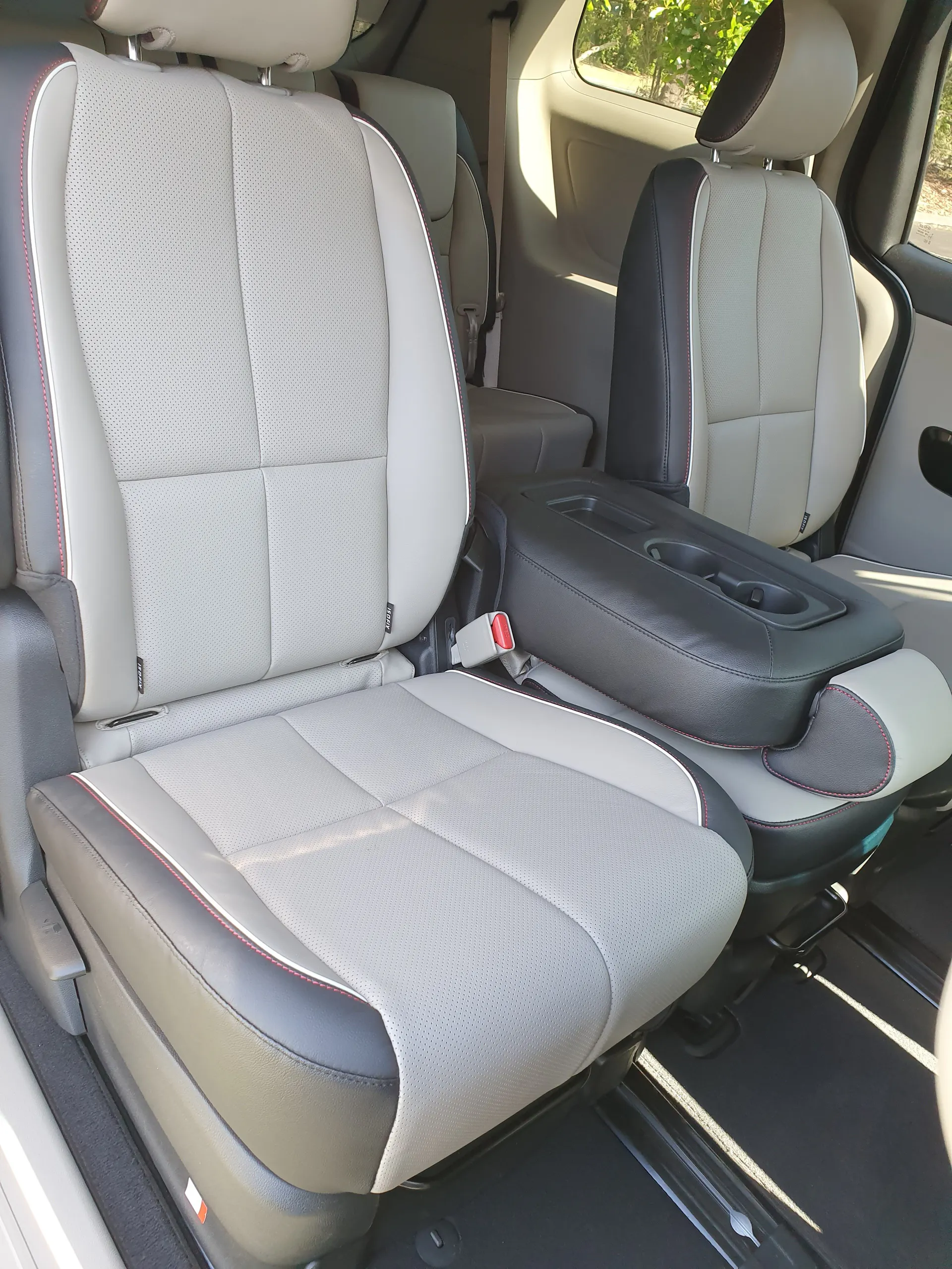 Comfortable leather seats