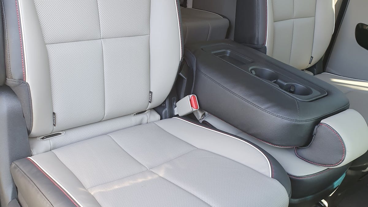 Comfortable leather seats