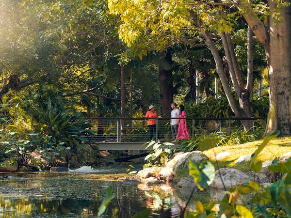 Guided tour of Brisbane, Australia from South Bank Parklands to New Farm