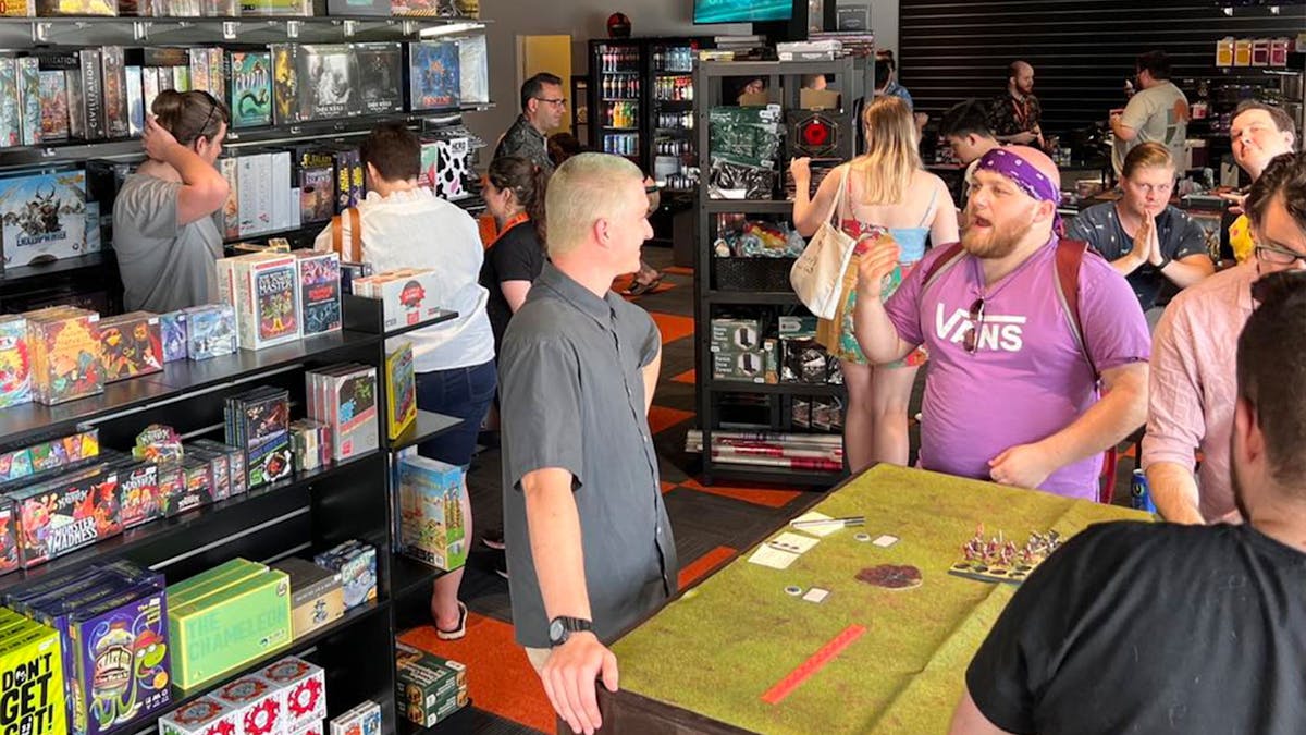 The View inside Vault Games Clayfield's Retail Space