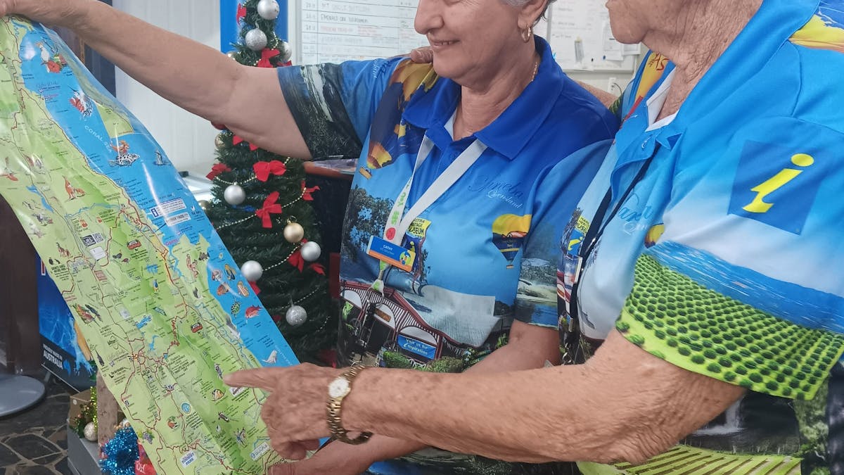 Mareeba Heritage Museum and Information Centre staff