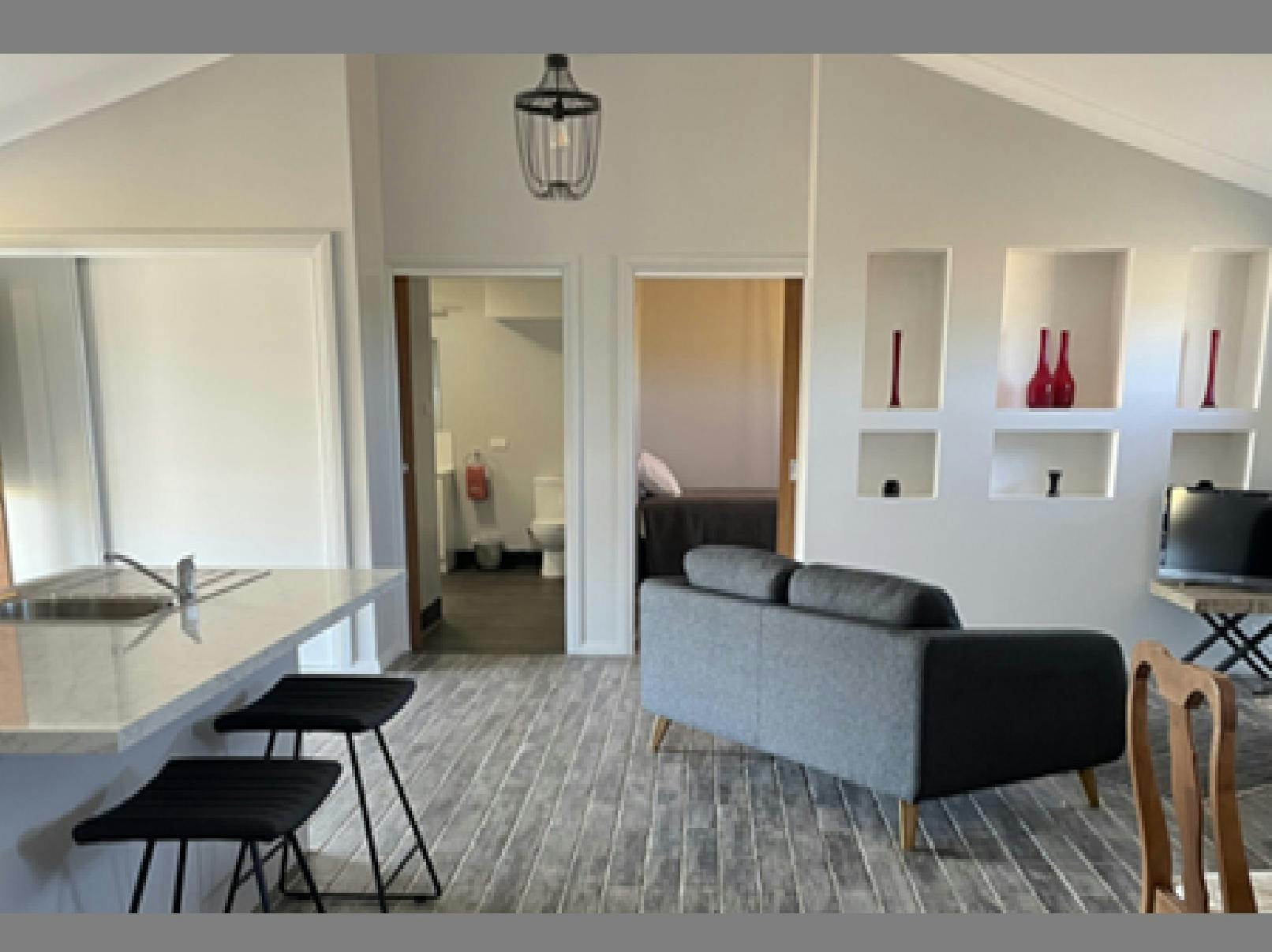 The inside of the 3 Little Cottages