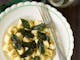 Home-made gnocchi with sage burnt butter