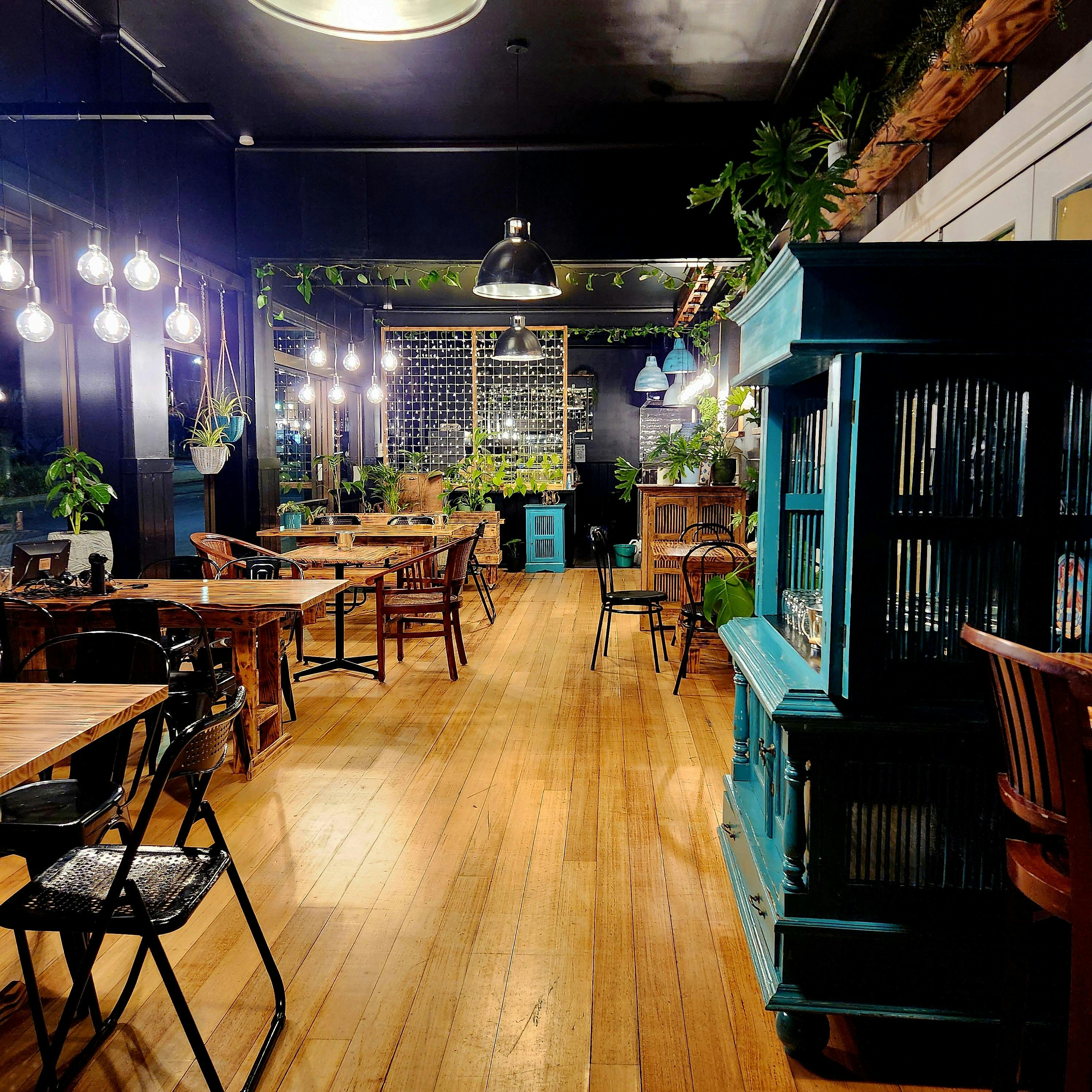 inside the restaurant