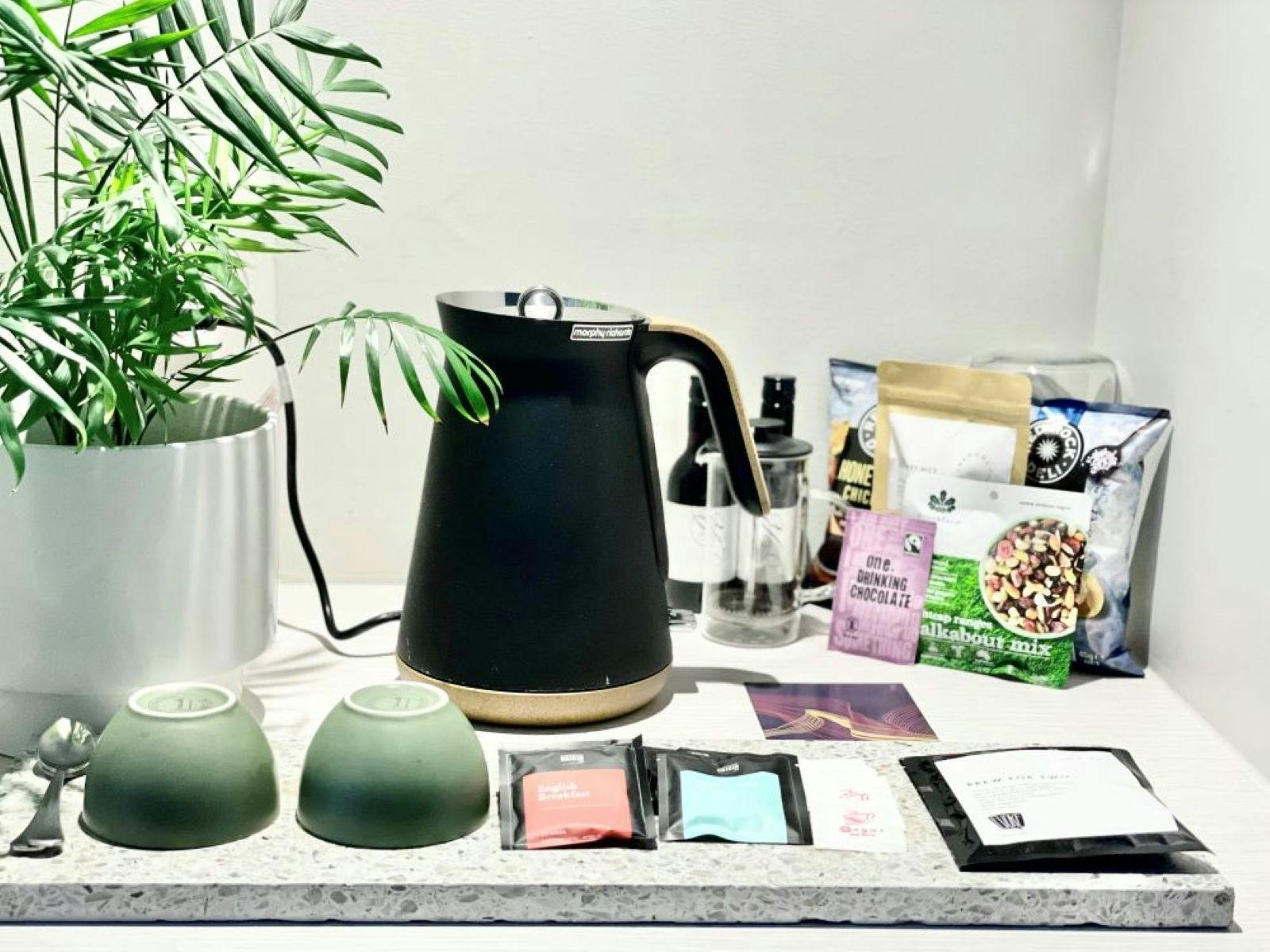 hotel room minibar offering