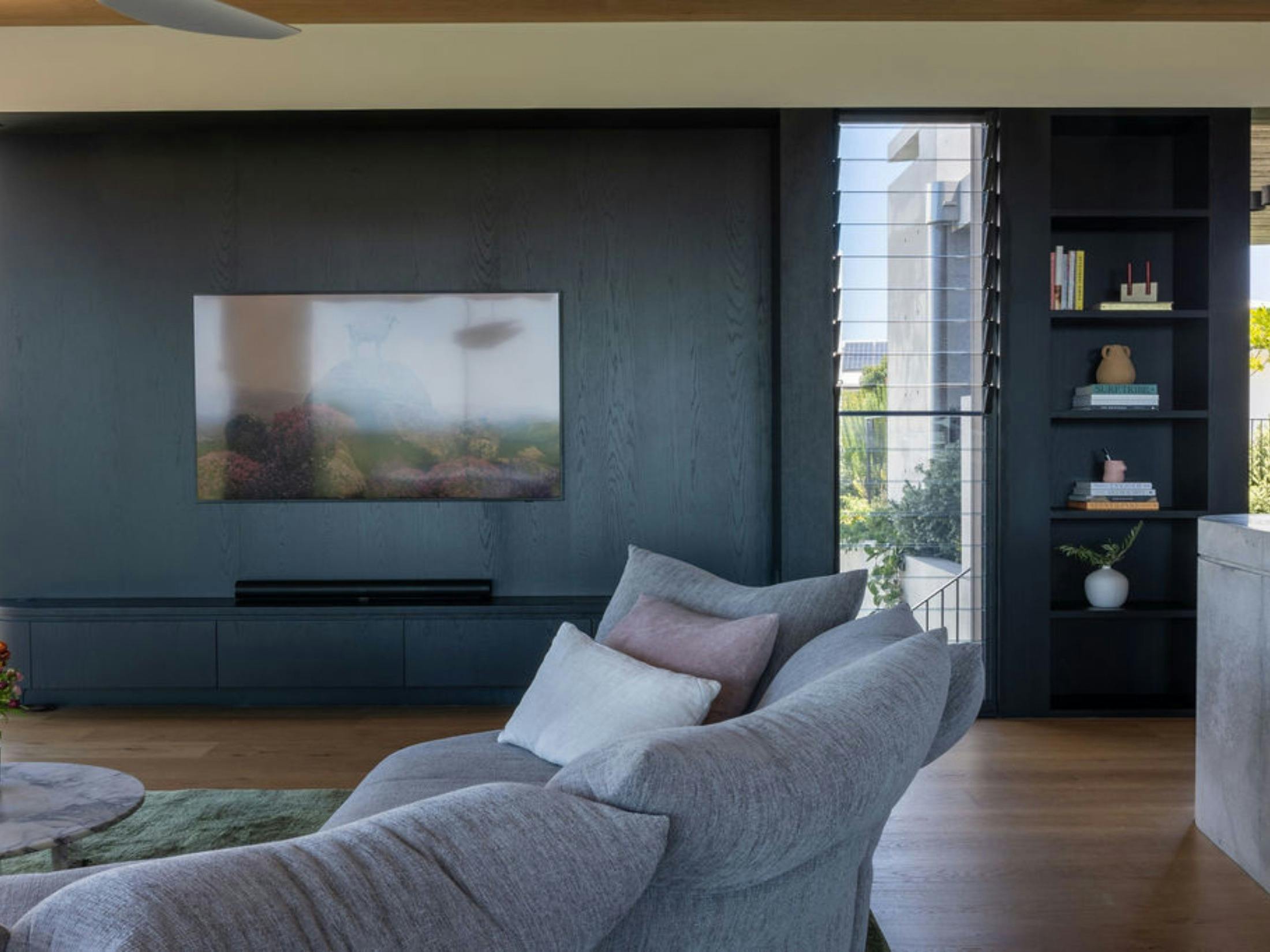 Spacious  living areas with Smart TV's. Sound Bar & Foxtel