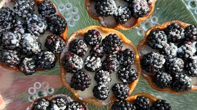 Blackberry tarts