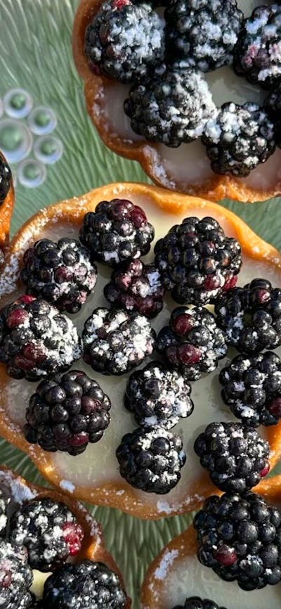 Blackberry tarts