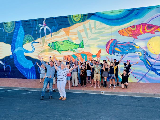 Wind Dance Augmented Reality Mural