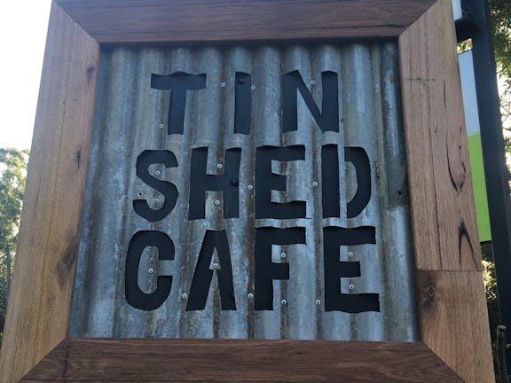 The Tin Shed Cafe.