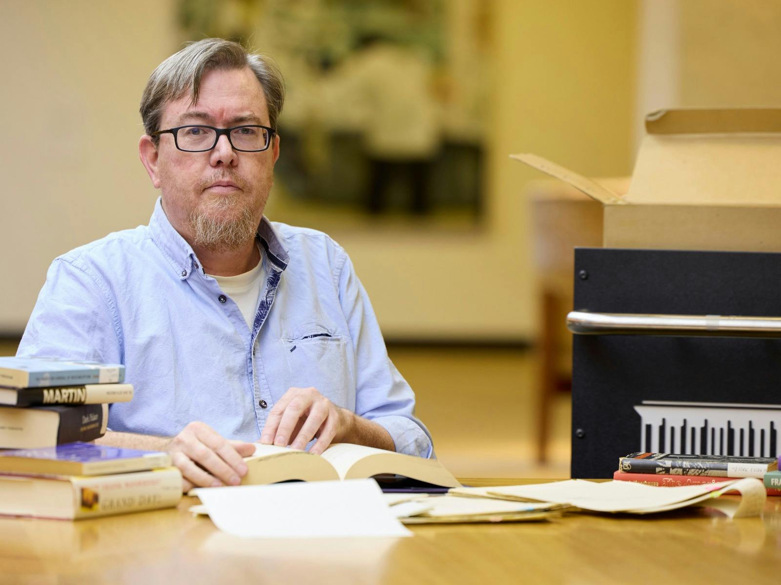 The 'archival imagination' of Frank Moorhouse