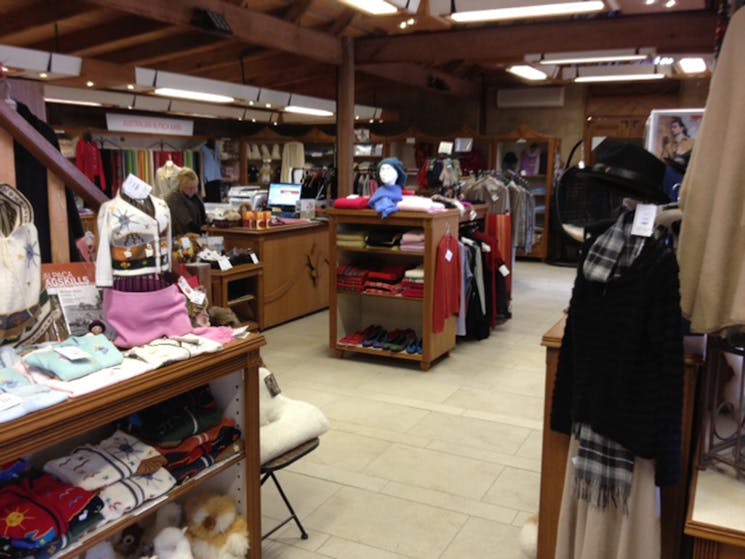 Inside Australian Alpaca Barn Peppers Creek Village Pokolbin Store