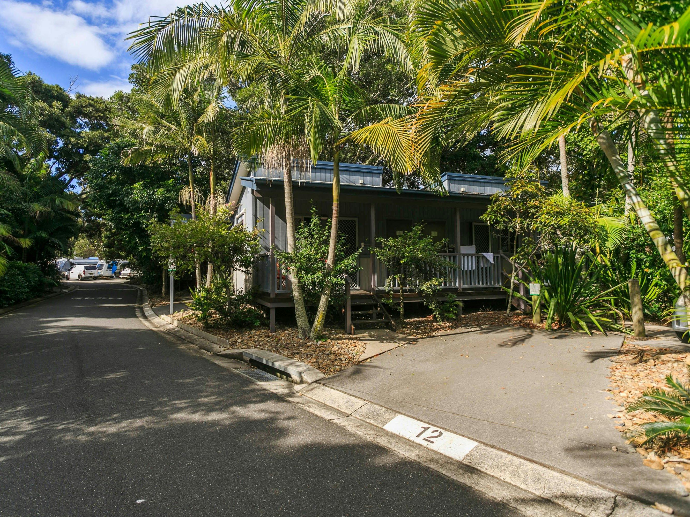 Image of cabin accommodation at Reflections Clarkes Beach