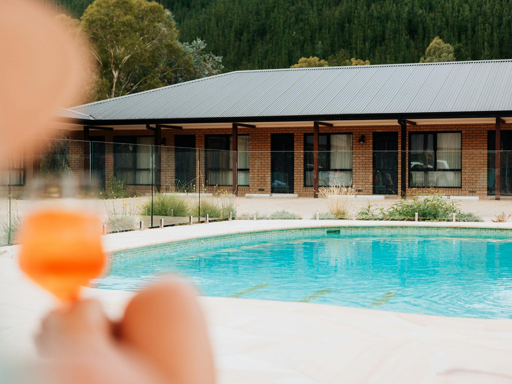 Dead Sea Mineral Pool, plunge pool and heated Spa.