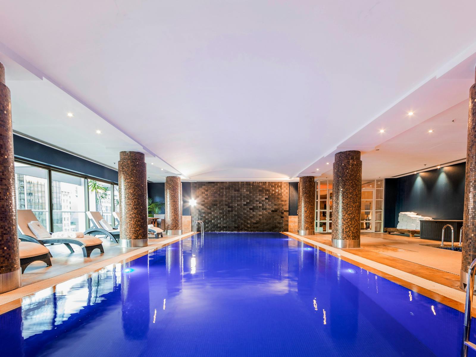 Indoor heated swimming pool