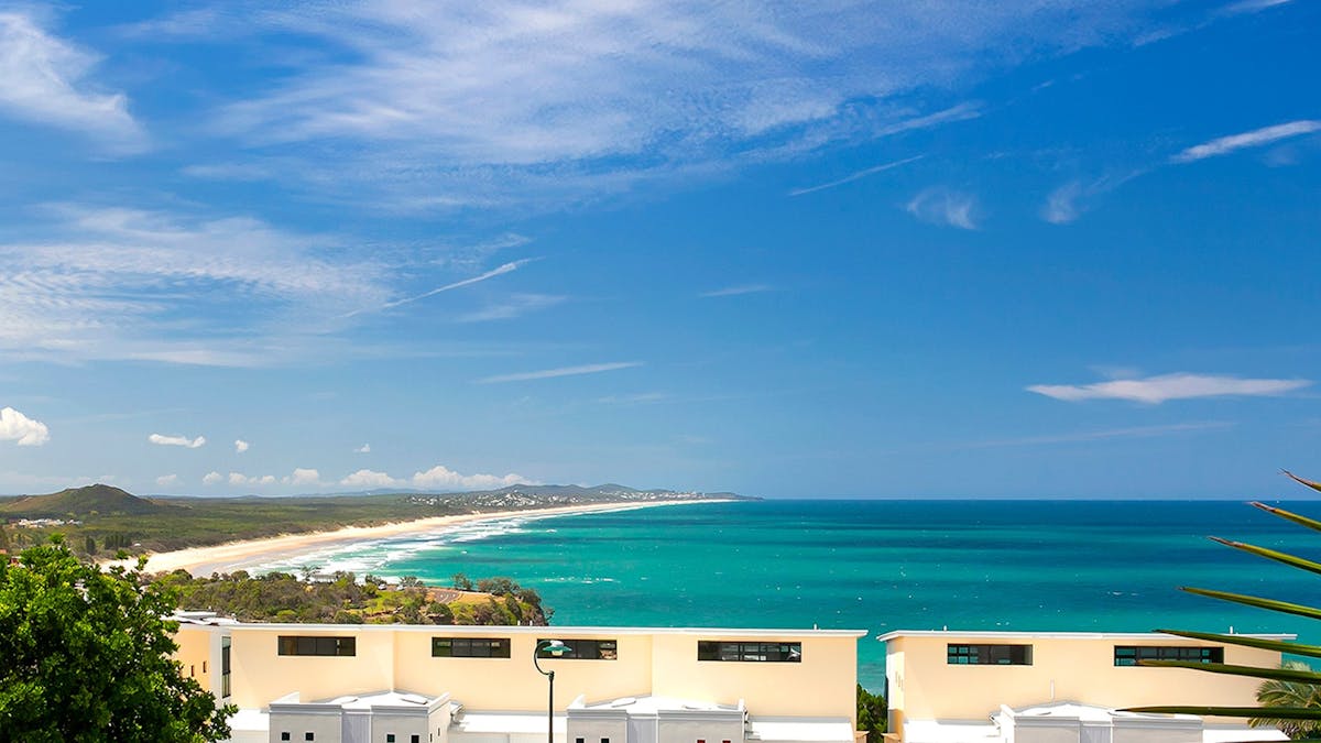 View north to Noosa over Bay Terraces