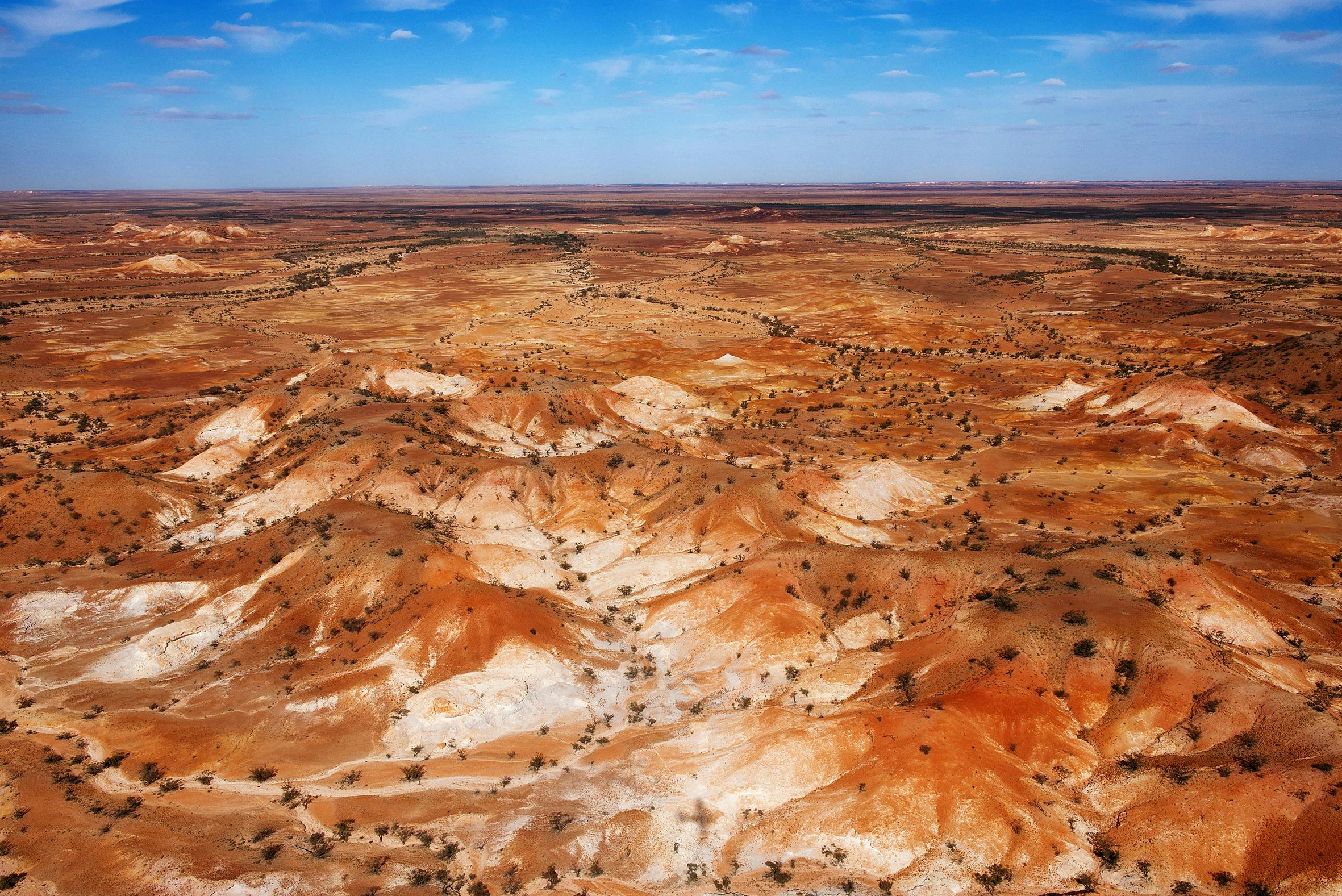 Flight over Painted Hills