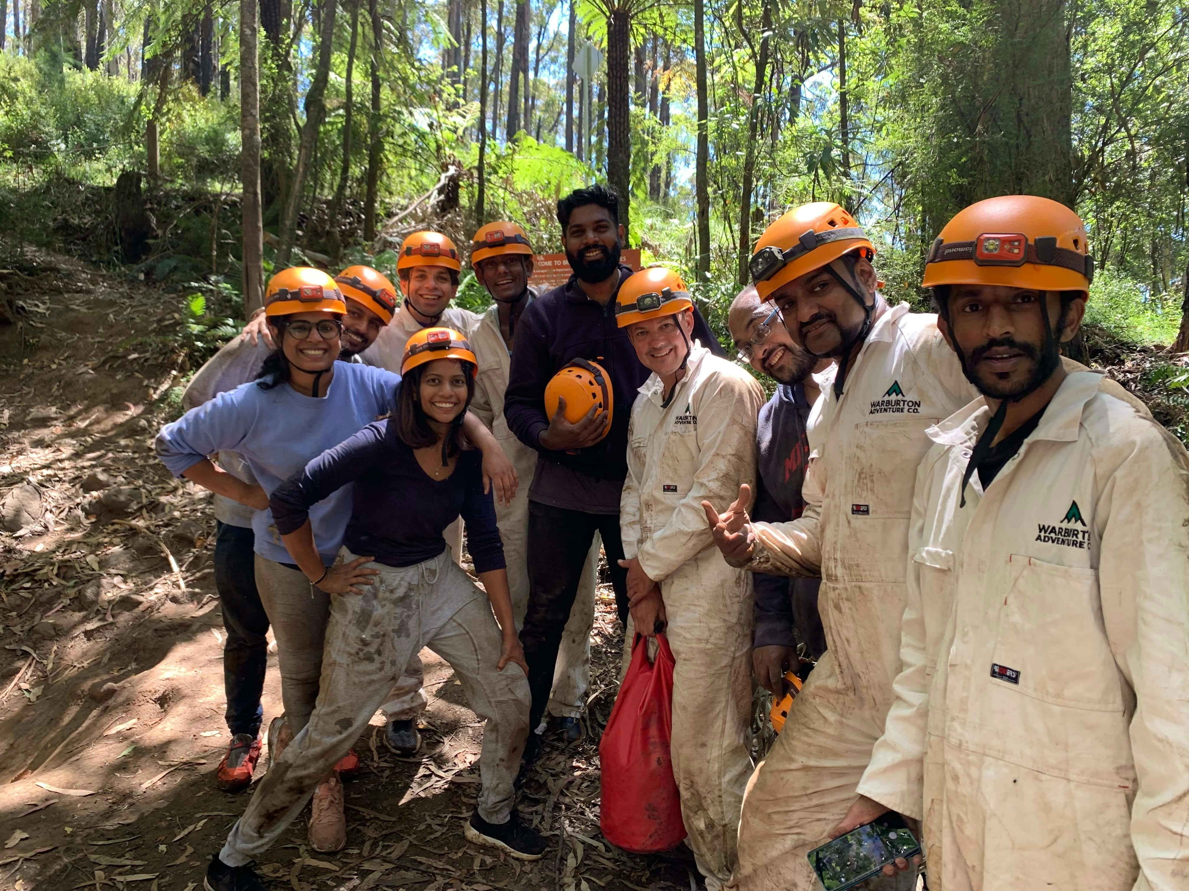 Britannia Creek Caving Adventure